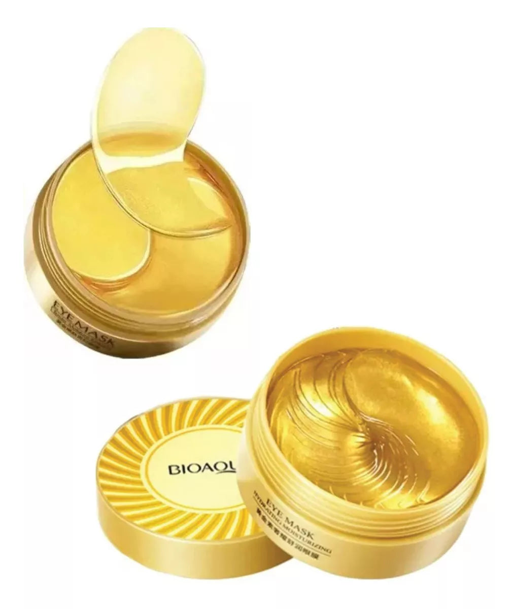 Mejora la Apariencia de Bolsas y Ojeras en Minutos – Parches BIOAQUA con Hidratación Profunda